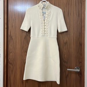 NWT Scanlan Theodore Crepe Knit Dress